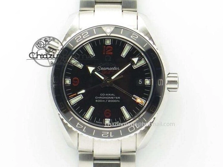 0718 Speedmaster ’57 Co-Axial OMF 1:1 Best Edition White Dial RG Markers On SS Bracelet A Elegant 8144